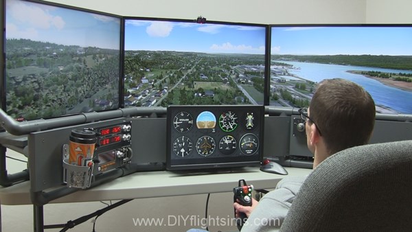 DIY Helicopter Simulator Controls